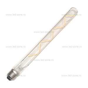 Bec LED E27 7W Filament Clar T30