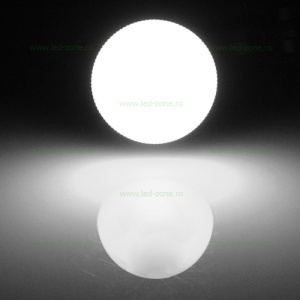 Bec LED E27 7W Glob Mat 180 Grade Senzor Miscare