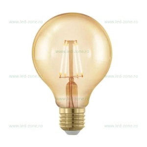 Bec LED Vintage E27 7W Glob G80