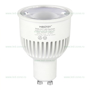 Bec Spot LED GU10 6W RGBW MiLight Smart - Img 1
