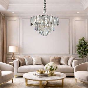 Candelabru 9 Socluri E14 Crom LZ1411-600