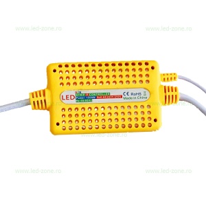 Controller Banda LED RGB 220V 1500W IR IP65 Telecomanda Slim - Img 3