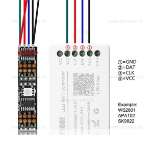 Controller Banda LED RGB Digitala WI-FI  - Img 3