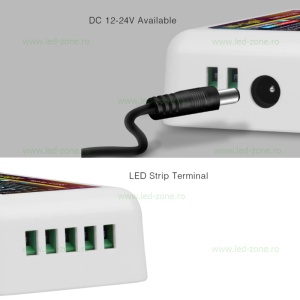 Controller Banda LED RGBW 10A 120W Telecomanda RF 4 Zone - Img 4