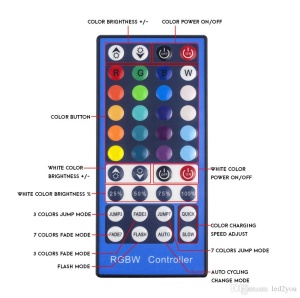 Controller Banda LED RGBW 6A 72W IR - Img 3