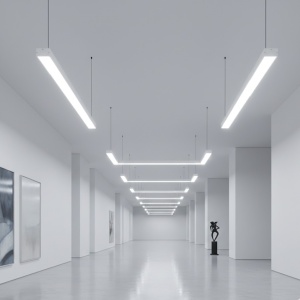 Corp Iluminat LED 55W Alb 118cm Suspendat OFFICE - Img 2