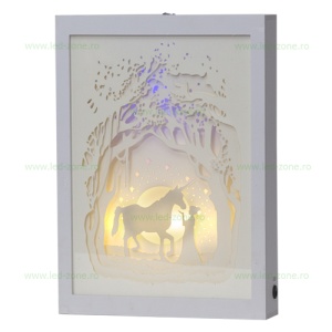 Decoratiune LED Tablou Baterii sau Transformator LZ700-77 - Img 2