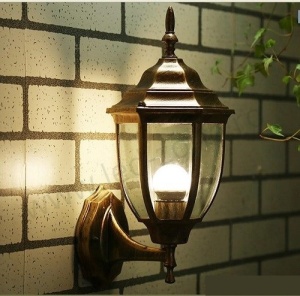 Felinar Iluminat Exterior Perete LZ215 Bronz