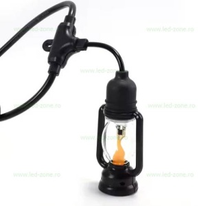 Ghirlanda 5M 10 Becuri LED Felinar