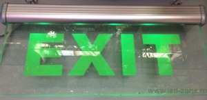 Indicator LED Exit Acril - Img 2