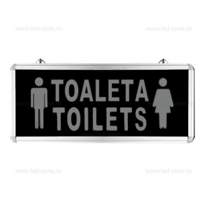 Indicator LED Toaleta-Toilets Barbati-Femei 2 Fete - Img 2