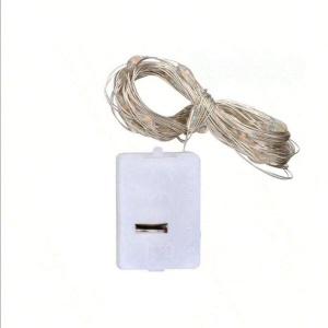 Instalatie Pom 30 Miniled-uri 1 Fir Cupru 3m cu Baterii - Img 3