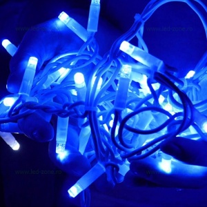 Instalatie Pom Craciun 100 LED-uri Interior Flash Fir Alb - Img 4