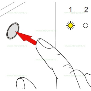 Intrerupator ON-OFF Touch Control 30W 12V - Img 3