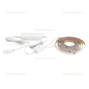 Kit Banda LED 5050 60 SMD/ML RGBWW 12V Rola 5m - Img 1
