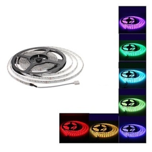 Kit Banda LED 5050 Rola 5m RGB Interior Telecomanda