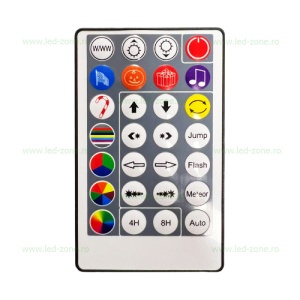 Kit Neonflex LED Slim RGB Digital 10m Telecomanda - Img 3