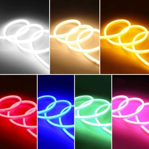 Kit Neonflex LED Ultra Slim 5M 12V Diverse Culori - Img 2