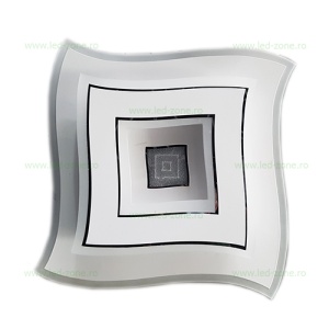 Lustra LED 100W 3 Functii Dimabila cu Telecomanda LZ8001 - Img 2