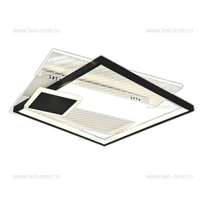Lustra LED 104W 3 Functii Dimabila cu Telecomanda LZR9051-S - Img 2