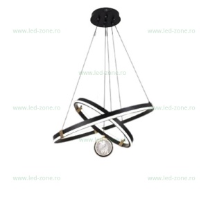 Lustra LED 122W Dimabila 3 Functii cu Telecomanda LZ1513 - Img 2