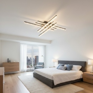 Lustra LED 144W 3 Functii Dimabila cu Telecomanda LZ5409