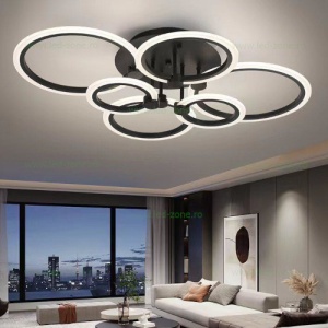 Lustra LED 148W 3 Functii Dimabila cu Telecomanda sau Telefon LZ6601-6 - Img 7