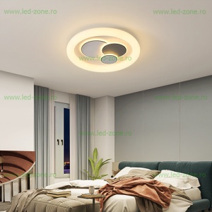 Lustra LED 152W 3 Functii Dimabila cu Telecomanda LZ6138-500Y - Img 4