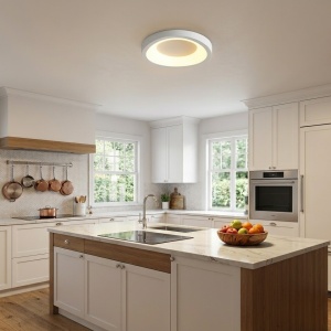 Lustra LED 15W Alba 3 Functii LZ9336