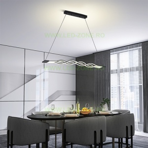 Lustra LED 160W 3 Functii Dimabila cu Telecomanda LZ1770-4 - Img 2