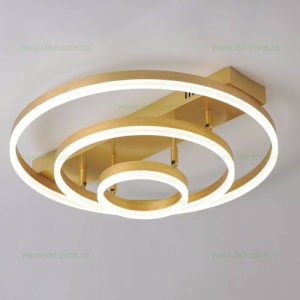 Lustra LED 160W 3 Functii Dimabila cu Telecomanda LZC820 - Img 4