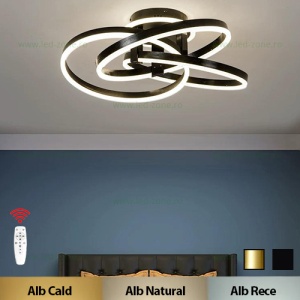 Lustra LED 240W 3 Functii Dimabila Telecomanda LZC823-3A - Img 3