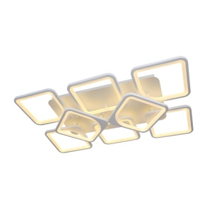 Lustra LED 260W 3 Functii Dimabila cu Telecomanda LZ6604-6+2 - Img 5