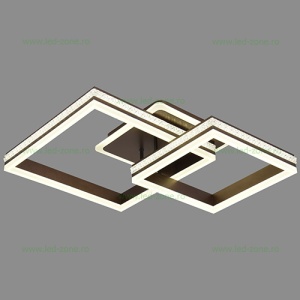 Lustra LED 288W 3 Functii Dimabila cu Telecomanda Cristal LZC870-2A - Img 2