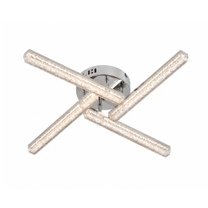 Lustra LED 50W Crom cu Telecomanda LZ9286-4
