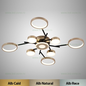 Lustra LED 56W 3 Functii Dimabila cu Telecomanda LZL7811-9