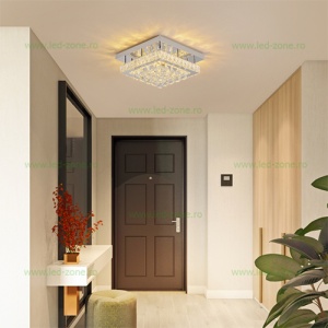 Lustra LED 72W 3 Functii Dimabila cu Telecomanda LZ1102-400F - Img 4