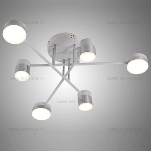 Lustra LED 72W 3 Functii Dimabila cu Telecomanda LZR9031-6 - Img 2