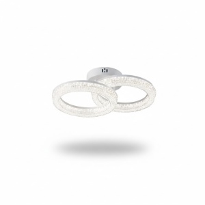 Lustra LED 80W 3 Functii Dimabila cu Telecomanda LZ2536 - Img 2
