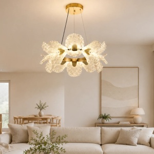 Lustra LED 80W 3 Functii Dimabila cu Telecomanda LZ9187-5