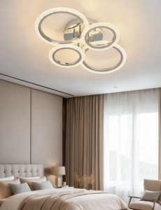 Lustra LED 80W 3 Functii Dimabila cu Telecomanda LZDQ001/2+2