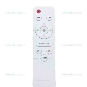 Lustra LED 80W Negru 3 Functii Dimabila cu Telecomanda LZ75L053 - Img 5