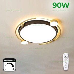 Lustra LED 90W 3 Functii Dimabila cu Telecomanda LZ351-500