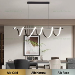 Lustra LED 94W 3 Functii Dimabila cu Telecomanda LZ8808-900