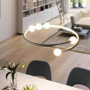Lustra LED Suspendata 130W 3 Functii cu Telecomanda G4128-600 - Img 5