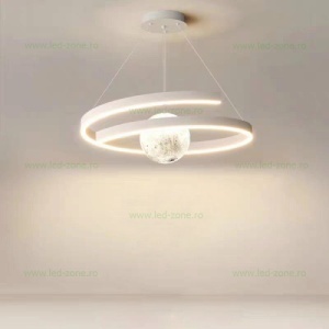 Lustra LED Suspendata 70W 3 Functii cu Telecomanda G4133 - Img 2