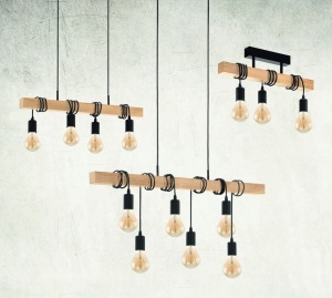 Lustra Vintage 9 Pendule Townshend - Img 2