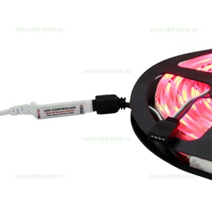 Mini Controller Banda LED RGB 6A 72W 10 Taste RF - Img 2