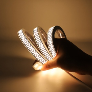 Neonflex LED 24V 9W/ML 16x16mm Rola 10m ANTIGLARE - Img 6