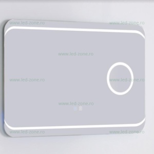 Oglinda Baie LED 90x60cm Touch Dezaburire LZJ41